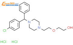 盐酸羟嗪结构式图片|2192-20-3结构式图片