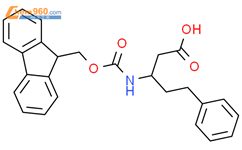 (S)-N-芴甲氧羰基-3-氨基-5-苯基戊酸结构式图片|219967-74-5结构式图片