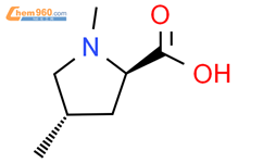 (2S,4R)-1,4-二甲基吡咯烷-2-羧酸结构式图片|2200475-57-4结构式图片