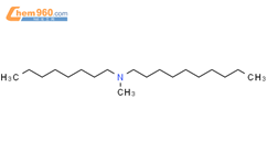 双辛、癸烷基甲基叔胺结构式图片|22020-14-0结构式图片