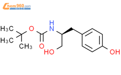 BOC-酪氨醇结构式图片|220237-31-0结构式图片