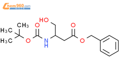 苯甲基 3-((叔-丁氧羰基)氨基)-4-羟基丁酯结构式图片|220389-06-0结构式图片