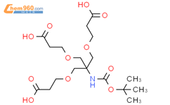 Boc-NH-Tri-(carbonylethoxymethyl)-methane结构式图片|220431-61-8结构式图片