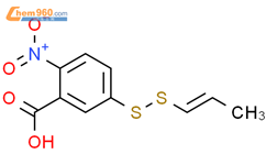 Benzoic acid, 2-nitro-5-(2-propenyldithio)-
