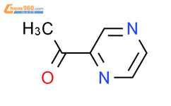 2-乙酰基吡嗪结构式图片|22047-25-2结构式图片
