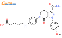 阿哌沙班氨基酸杂质结构式图片|2206825-87-6结构式图片