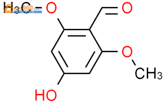 4-羟基-2,6-二甲氧基苯甲醛结构式图片|22080-96-2结构式图片