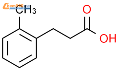 3-(o-甲苯)丙酸结构式图片|22084-89-5结构式图片