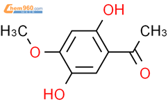 乙酮，1-（2,5-二羟基-4-甲氧基苯基）-结构式图片|22089-12-9结构式图片
