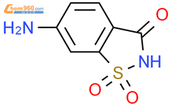 6-氨基糖精结构式图片|22094-62-8结构式图片