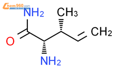 (2S,3R)-2-氨基-3-甲基-4-戊酰胺结构式图片|2209873-96-9结构式图片