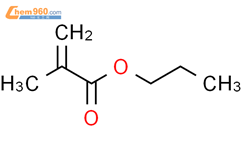 甲基丙烯酸丙酯结构式图片|2210-28-8结构式图片