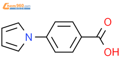4-吡咯苯甲酸结构式图片|22106-33-8结构式图片