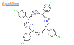四对氯苯基卟吩结构式图片|22112-77-2结构式图片
