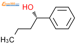 S(-)-1-苯基-1-丁醇结构式图片|22135-49-5结构式图片