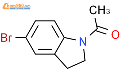 1-乙酰-5-溴吲哚啉结构式图片|22190-38-1结构式图片