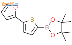 5-(2-呋喃基)噻吩-2-硼酸频哪醇酯结构式图片|2223031-90-9结构式图片