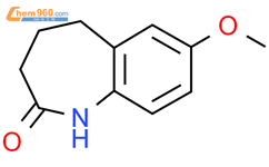 7-甲氧基-1,3,4,5-四氢-2H-1-苯并氮杂卓-2-酮结构式图片|22245-89-2结构式图片