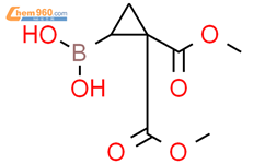 2,2-双(甲氧基羰基)环丙基硼酸结构式图片|2225151-98-2结构式图片