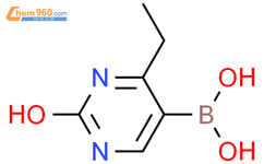 2-羟基-4-乙基嘧啶-5-硼酸结构式图片|2225155-17-7结构式图片