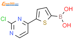 5-(2-氯嘧啶-4-基)噻吩-2-硼酸结构式图片|2225176-24-7结构式图片