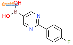 (2-(4-氟苯基)嘧啶-5-基)硼酸结构式图片|2225176-38-3结构式图片