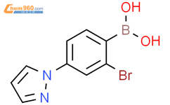 Bromo H Pyrazol Yl Phenylboronic Acid Bromo H Pyrazol Yl Phenylboronic Acid