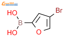 4-溴呋喃-2-硼酸结构式图片|2225180-28-7结构式图片