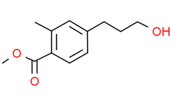 4-​(3-​羟丙基）​-​2-​甲基-​, 甲基酯苯甲酸结构式图片|2228754-28-5结构式图片
