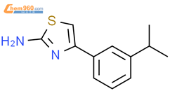 4-[3-(1-甲基乙基)苯基]-2-噻唑胺结构式图片|2229108-65-8结构式图片