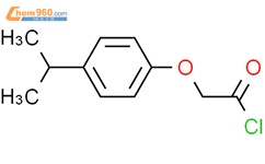 (4-异丙基苯氧基)乙酰氯结构式图片|223128-33-4结构式图片