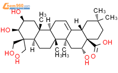 桔梗皂苷元结构式图片|22327-82-8结构式图片