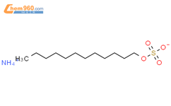 十二烷基硫酸铵结构式图片|2235-54-3结构式图片