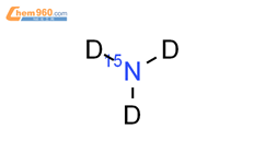 氨-D3-15N结构式图片|22364-56-3结构式图片