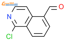 1-氯异喹啉-5-甲醛结构式图片|223671-52-1结构式图片