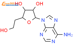 9-(5-脱氧-BETA-D-核-呋喃己糖基)-9H-嘌呤-6-胺结构式图片|22415-88-9结构式图片