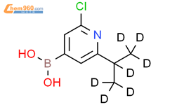 (2-氯-6-(丙-2-基-d7)吡啶-4-基)硼酸