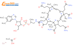醋酸羟考巴明（维生素B12类似物）；羟钴胺醋酸盐