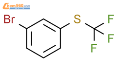 3-三氟甲硫基溴苯结构式图片|2252-45-1结构式图片