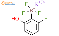 potassium;trifluoro-(2-fluoro-6-hydroxy-phenyl)boranuide结构式图片|2252415-10-2结构式图片