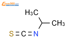 异硫氰酸异丙酯结构式图片|2253-73-8结构式图片