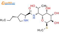 N-去甲基林可霉素结构式图片|2256-16-8结构式图片