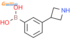 (3-(氮杂啶-3-基)苯基)硼酸结构式图片|2256708-81-1结构式图片