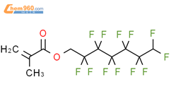 甲基丙烯酸十二氟庚酯结构式图片|2261-99-6结构式图片