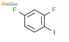 2,4-二氟-1-碘苯结构式图片|2265-93-2结构式图片