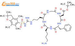 RGD侧链环肽结构式图片|226559-04-2结构式图片