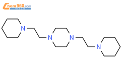 Piperazine,1,4-bis[2-(1-piperidinyl)ethyl]-结构式图片|22746-11-8结构式图片
