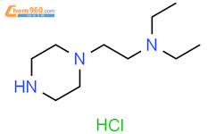N,N-二乙基-1-哌嗪乙胺 盐酸(1:)结构式图片|22764-50-7结构式图片