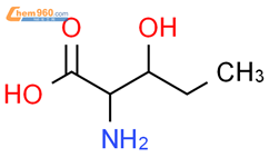 DL-β-羟基去甲缬氨酸结构式图片|2280-42-4结构式图片