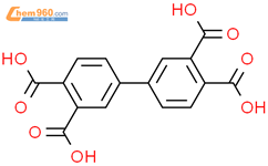 3,3'4,4'-联苯四羧酸结构式图片|22803-05-0结构式图片